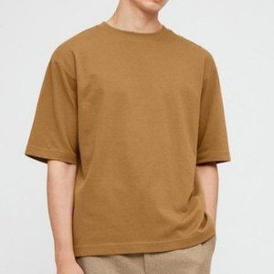 Uniqlo U Yellow Airism Oversized Tee